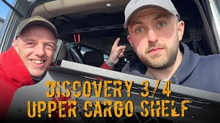 Flatdog Discovery 3 & Discovery 4 Upper Cargo Shelf