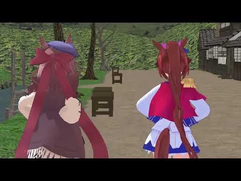 【MMD ウマ娘】おちゃめ機能　つかさ式ウマ娘さん３人（ていおー・まちたん・らいす）に踊ってもらいました。【1920×1080 60fps】