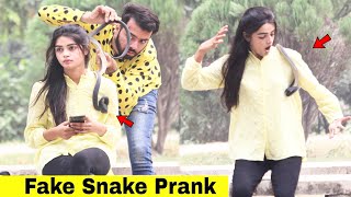 Fake Snake Prank | @HitPranks