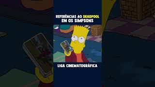 Referências ao Deadpool em Os Simpsons #deadpool #deadpool3 #ossimpsons #shorts