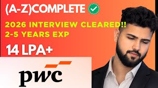 PWC .NET Full Stack Complete Interview Questions (2–5 Years) | Real Questions 2026!!