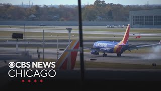 Nearly 100 flights canceled at Chicago airports at FAA's instruction