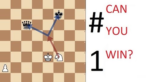 Intermediate chess tactics #1: Forks and double attacks part 1