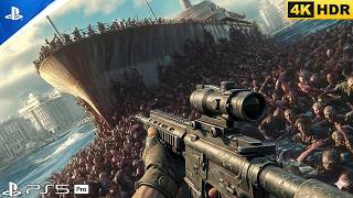 SURVIVING IN ZOMBIES VIRUS OUTBREAK IN ZAPAN (PS5) Immersive Realistic ULTRA Graphics (4K 60FPS HDR)