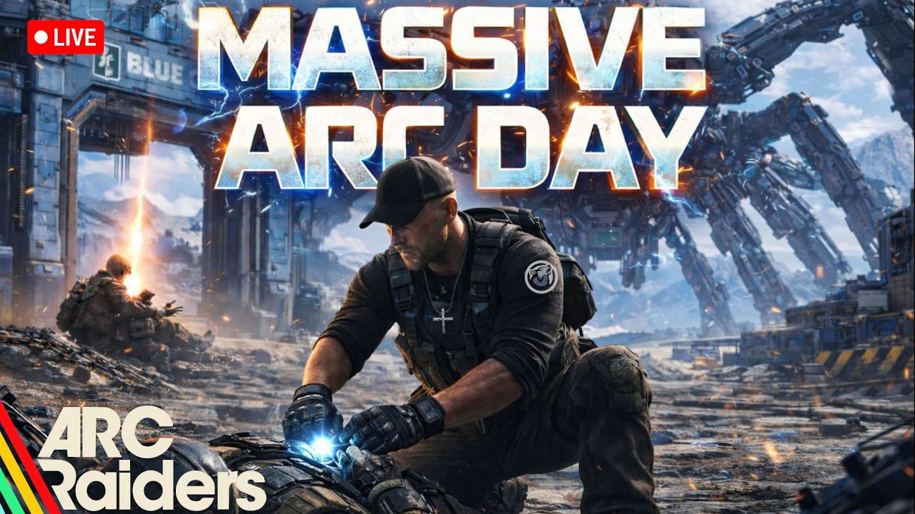 🔴(LIVE) - Hunting Massive Arc All Day Long! | ARC RAIDERS HEADWIND ...