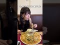 大食い彼女とナポリタン食べに行ったら、、、 #三年食太郎