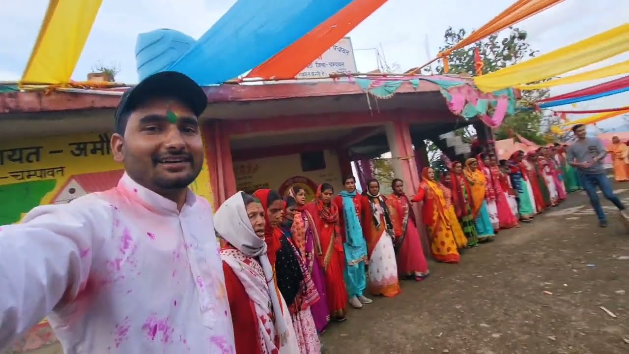 कुमाउँनी झोड़ा “तू जन जा काली पार चतुर साली” Pahadi jhoda Chanchri । Pahadi Holi Jhoda ।