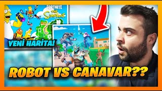Yeni̇ The Simpsons Hari̇tasi Si̇nsi̇ Santral İle Geldi̇ Fortnite Battle Royale
