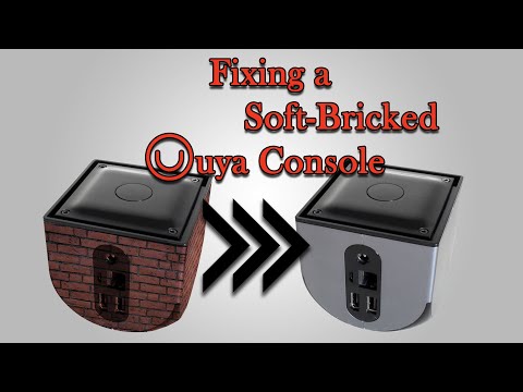 Fixing a Soft Bricked Ouya Console