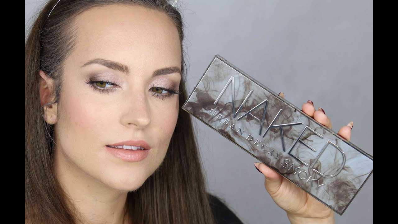 Dzienny makijaż z paletą Urban Decay SMOKY - tutorial