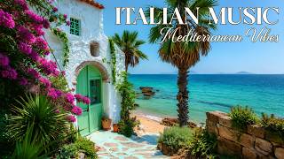 Italian Mediterranean Guitar Music 🎶 2+ Hours Scenic Coastal Relaxation 4K