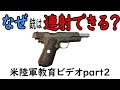 【米陸軍教育ビデオ】小火器の原理Part2 3つの動作機構 ガス圧・ブローバック・反動利用