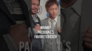 Manny pacquiao mentioned about Inoue #video #boxing