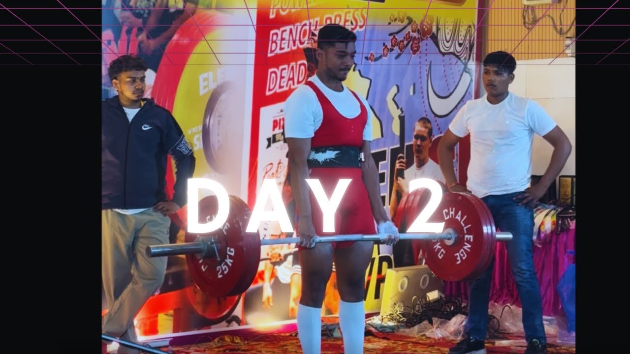 Day 2 of Competition || Show Day || National Powerlifting Competition 