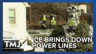 Thousands still without power after winter storm in Wisconsin