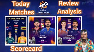 Australia vs Zimbabwe, CAN Vs UAE, USA Vs NED math analysis and review