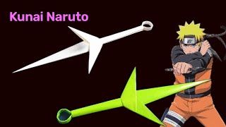 Làm Phi Tiêu Bằng Giấy | Gấp Phi Tiêu Ninja Kunai Naruto Bằng Giấy