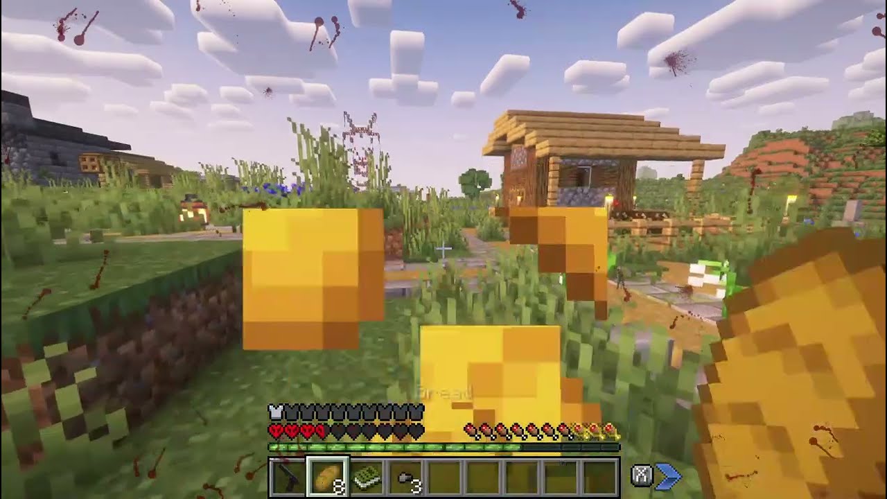 I survived in a zombie apocalsype pt1(if i die the video ends no commentary)