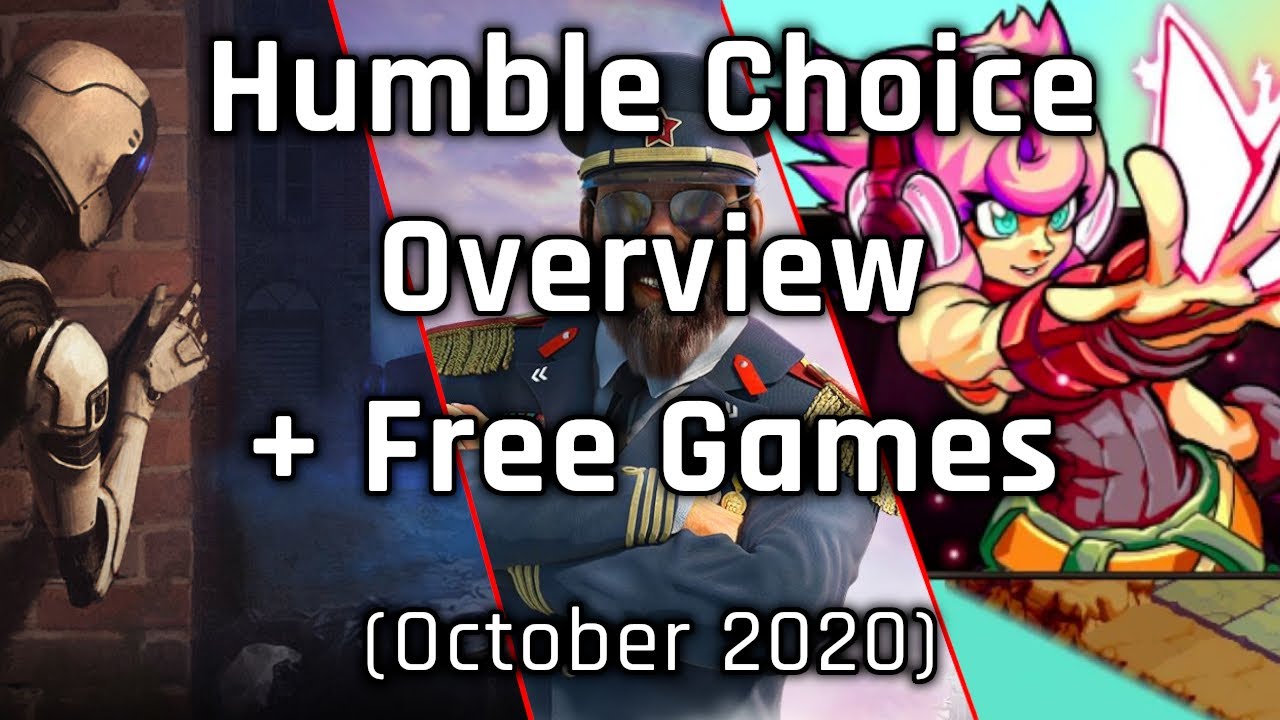 Humble Choice October 2020