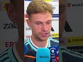 Nur lobende Worte für Lennart Karl 🥰
