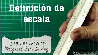 Definición Y Concepto De Escala En Dibujo Técnico 1200