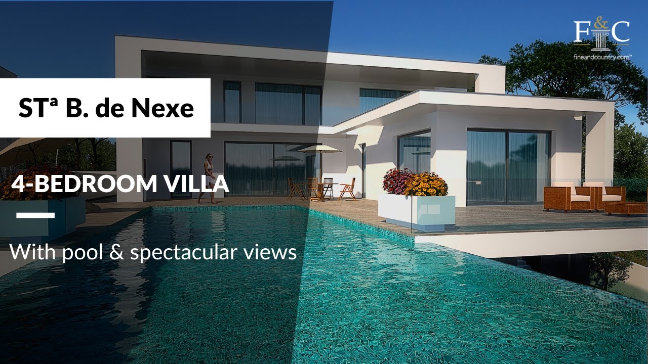 Algarve property for sale - Santa Barbara de Nexe - 4-bedroom villa with spectacular views