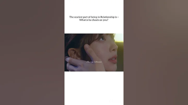 She finds out that he was cheating on her | #heartbreak #cheating #kdrama #edits