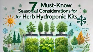 7 Must Know Seasonal Considerations For Herb Hydroponic Kits