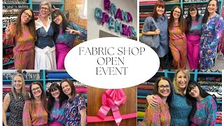 A week in the life of | The Fabric Obsession Grand Opening