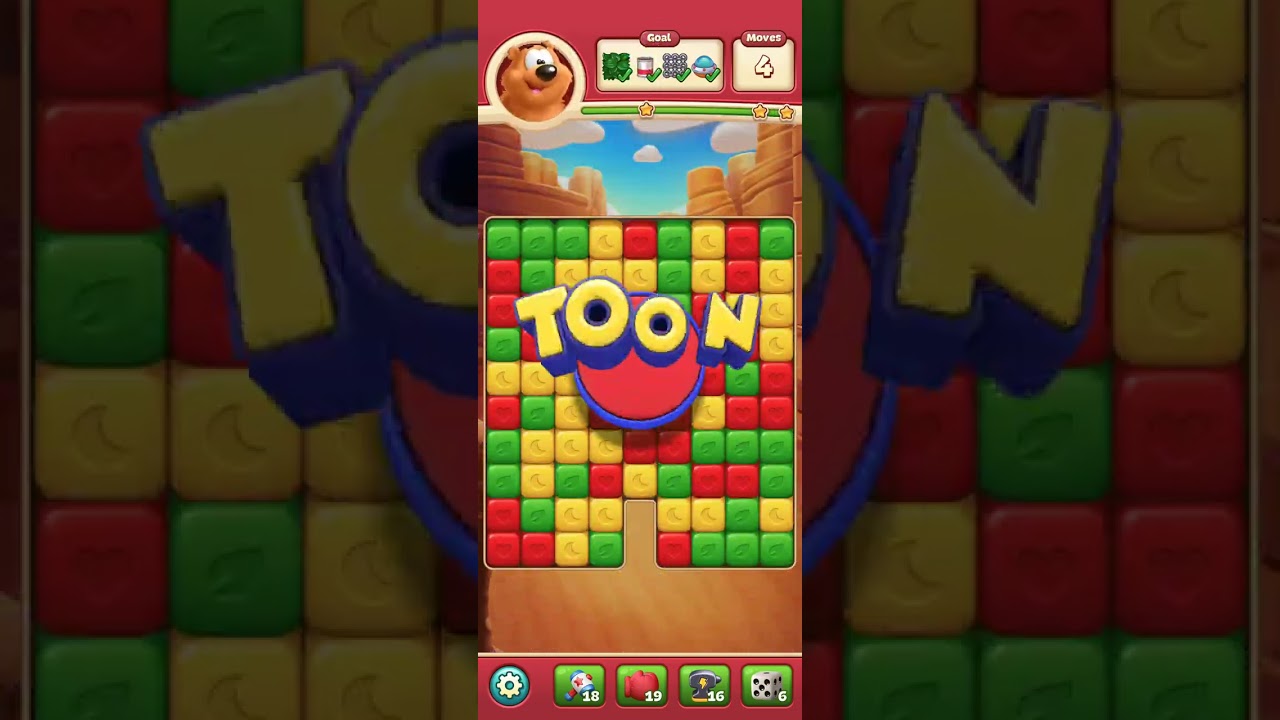 Smashing Toon Blast levels 9800 - 9805 like nothing 