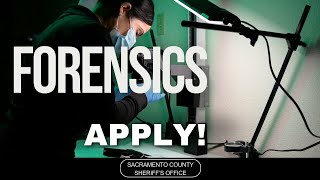 Forensics - Sacramento County Sheriff's Office
