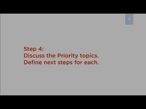 Example Of The Real Time Agenda Technique YouTube