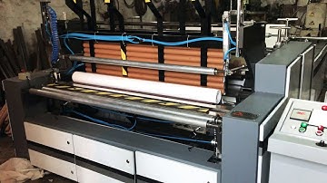 HI SPEED FULLY AUTOMATIC TOILET PAPER ROLL MALING MACHINE 1300mm WORKING WIDTH (DELTA MAKE)