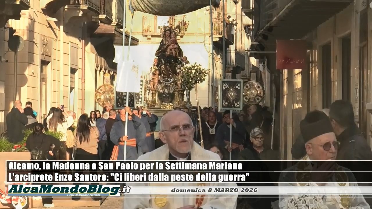 Alcamo, la Madonna a San Paolo. L'arciprete Enzo Santoro: 