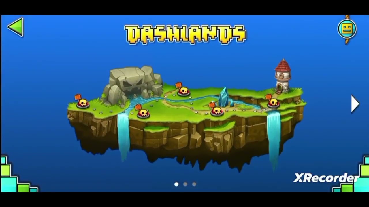 Geometry Dash World Level 1 - 5 No Death