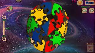This is a gear mastermorphix rubik's cube!
