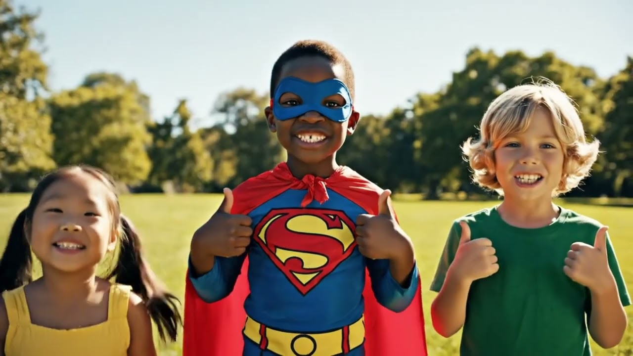 Superhero Kindness & Safety Poem 🦸‍♂️ | Stop Look Listen Go | Kids Learning Song | Wani Kids Menia