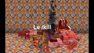 Tuto Commandes Minecraft: /kill