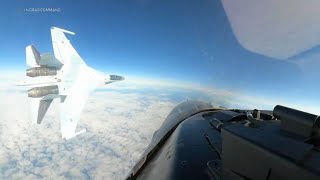 WATCH: Russian fighter jet flies within feet of US aircraft