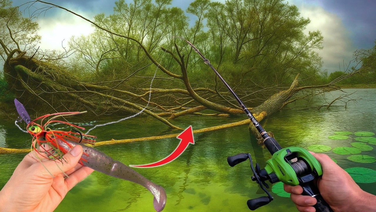 Exploration d'une nouvelle rivière sauvage !! (RECORD Brochet)