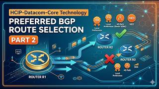 HCIP-Datacom-Core Technology - Preferred BGP Route Selection - Part 2