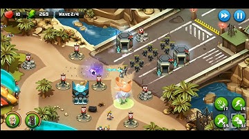 Alien Creeps TD : On the Mend : Easy Mode | |Target Mender | Win Cache of Rewards