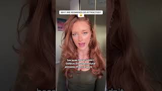 WHY ARE REDHEADS SO ATTRACTIVE?  #fyp #redheads #gingerhair #gingerfacts #redhead