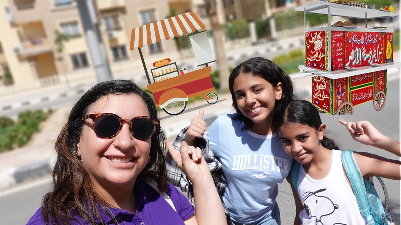 أكلنا من عربيات الشوارع لمدة يوم كامل.. أكلنا علي عربية سوشي 🍣.. ماتوقعناش اليوم ينتهي كدا