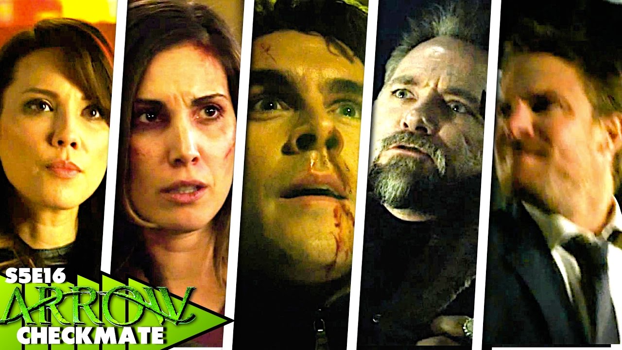 Arrow Season 5 Episode 16 " Checkmate " Recap Under 3 Minutes (Green Arrow vs Prometheus)