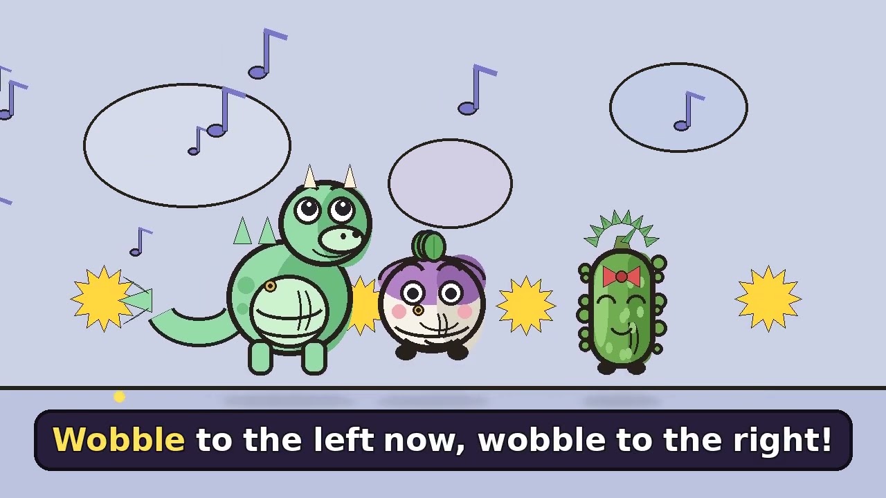 The Wobble-Wobble Song | Original Sing-Along for Kids