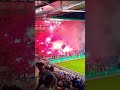 Eintracht Frankfurt pyro in Magdeburg 🔥🔥