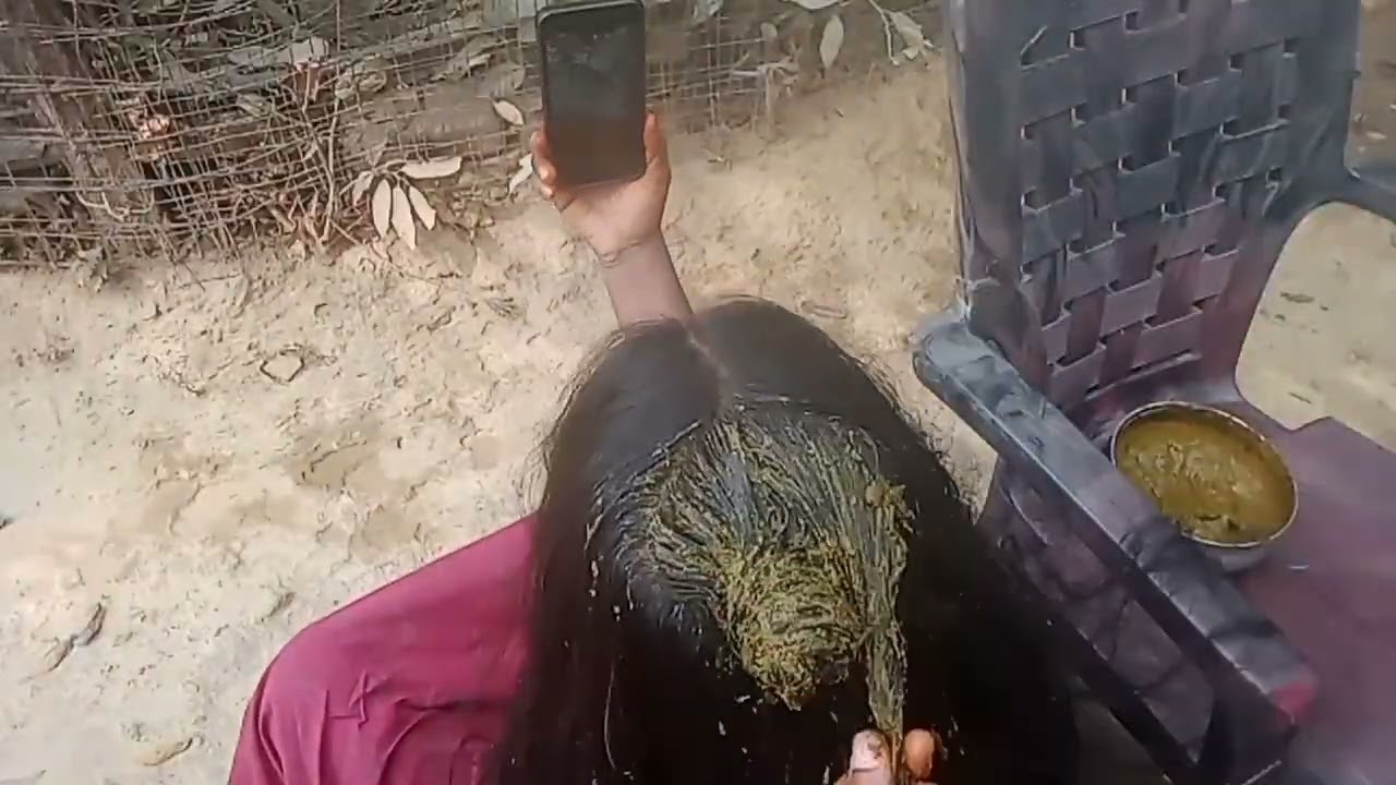 న్యాచురల్ హెన్నా తయారీ విధానం అండ్ అప్లై 😍