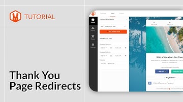 How To Redirect to a Thank You Page in Your WordPress Giveaway