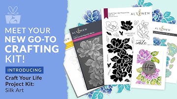 All About the Craft Your Life Project Kit: Silk Art